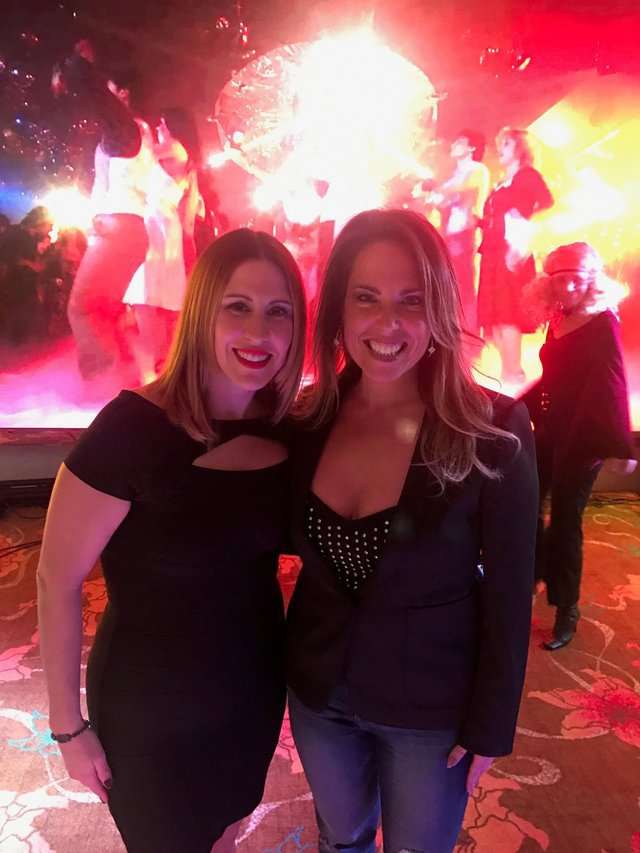 Alisa J. Geffner and Carolyn D. Kersch attend the 40th Anniversary of Saturday Night Fever