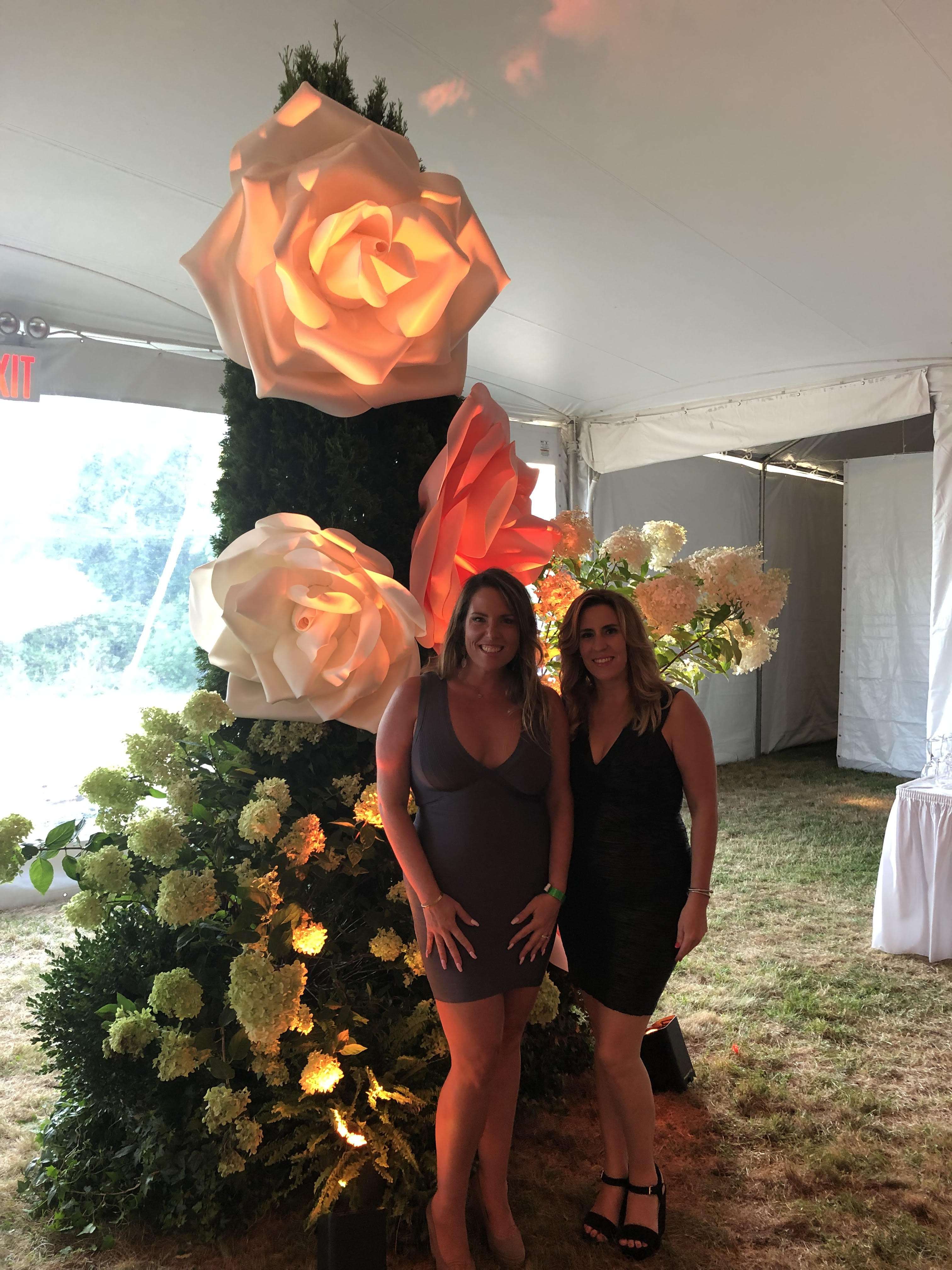 Alisa J. Geffner & Carolyn D. Kersch attend the Stony Brook Southampton Hospital's 61st Annual Summer Party.